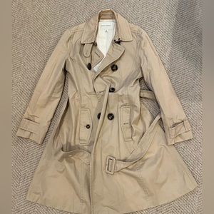 Banana Republic Khaki Size M Trench Coat
